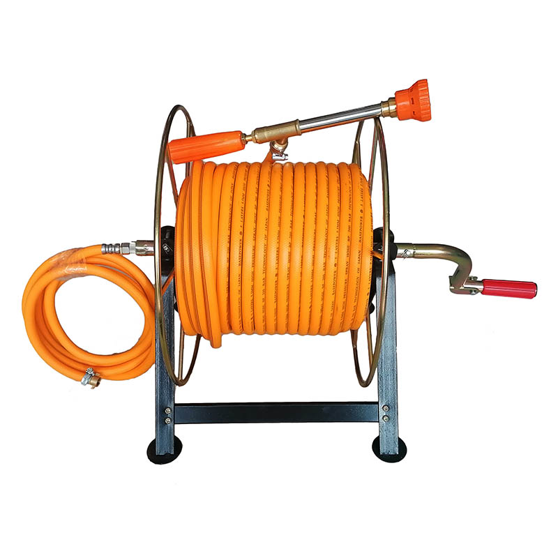 Set di nebulizzazione spray Basepower con gomma spray da 50 m e tubo intrecciato